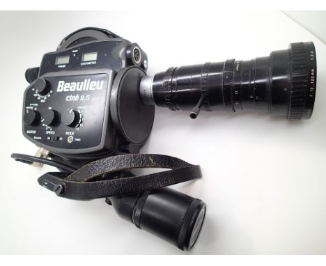 Beaulieu cine camera 9.5mm quartz F12 120mm lens 