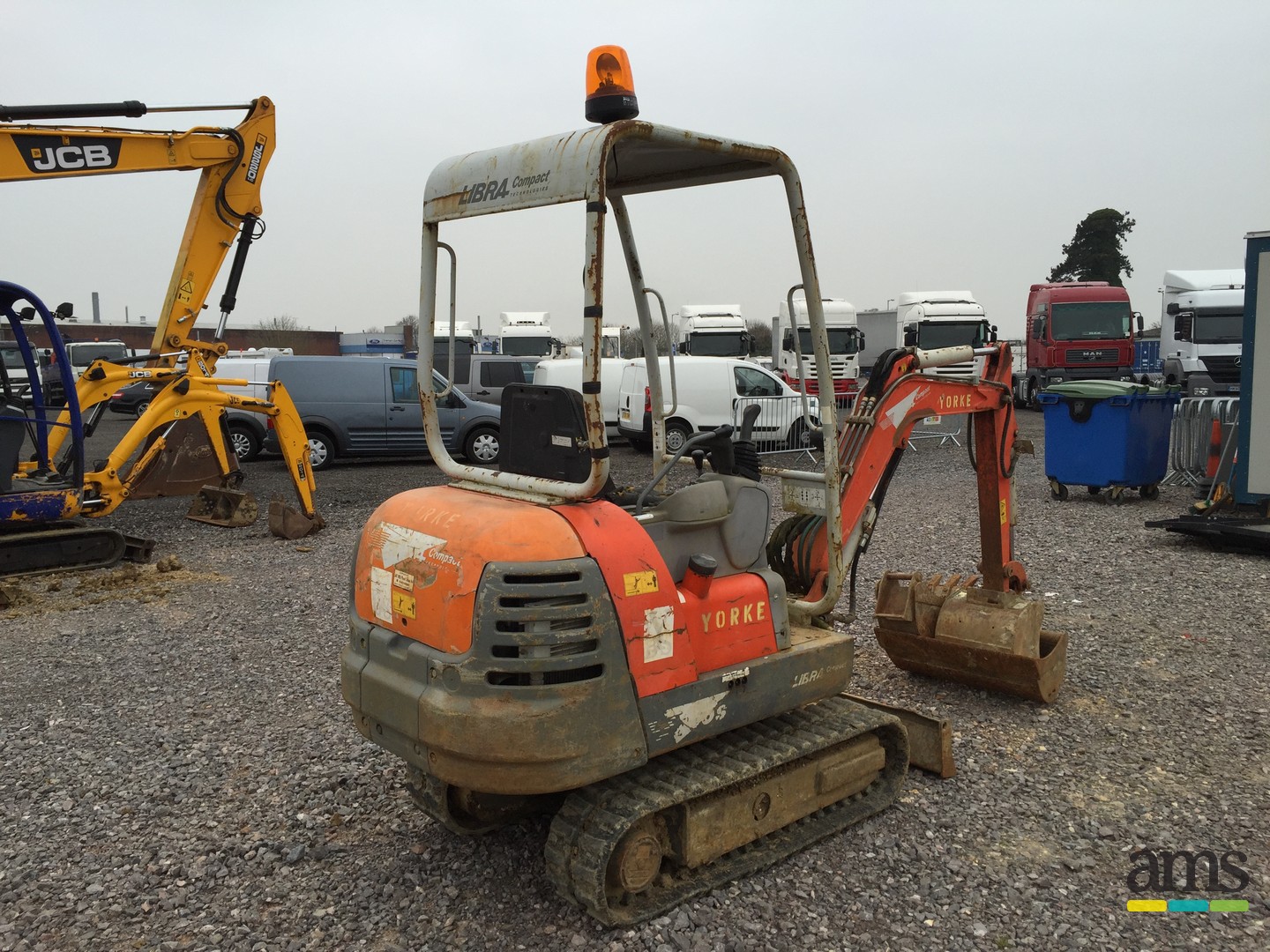 2002, Libra Compact 1.5 Ton Mini Excavator, Serial No. 2022682, Hrs ...