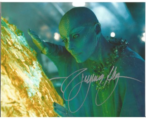 Movies and TV Virginia Hey 10x8 signed colour photo. Virginia Hey (born 19 June 1952) is an Australian actress, known for her