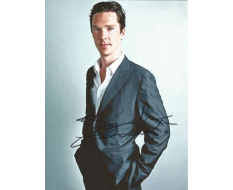 Movies and TV Benedict Cumberbatch 10x8 signed colour photo. Benedict Timothy Carlton Cumberbatch CBE (born 19 July 1976) is 