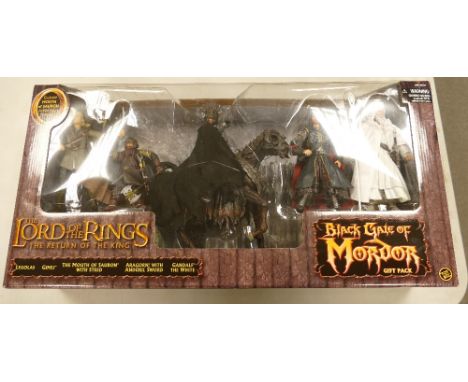 Boxed The Lord of The Rings, The Return of the King  Action Figures: Black Gate of Mordor Gift Pack 