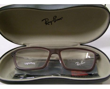 Four pairs of Ray Ban light ray glasses: including cases.
