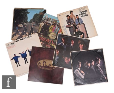 The Beatles/The Rolling Stones - A collection of LPs, to include five The Beatles - Abbey Road, PCS 7088, Sergeant Pepper’s L