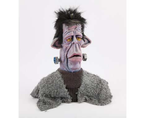 'Frankenstein' puppet designed and made by Phil Eason for a private project, approx. 40 cm. Provenance: The Phil Eason Collec