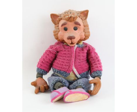 Bear puppet built and designed by Phil Eason, 42 cm. Provenance: The Phil Eason Collection. No copyright is assigned with thi