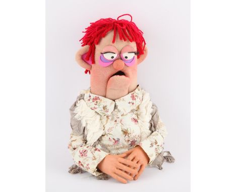 Red Haired foam puppet, approx. 40 cm. Provenance: The Phil Eason Collection. No copyright is assigned with this lot.