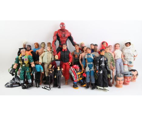 Action Figures - Large collection of action figures and accessories, mainly Action Man. Provenance: The Phil Eason Collection