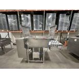 A.M.F.E.C MODEL 510 DUAL SHAFT PADDLE MIXER ALL STAINLESS STEEL, CONTROLS