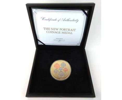 A 2015 New Portrait Coinage Medal, limited edition 321/500.