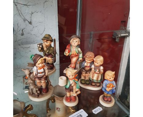 Six Hummel/Goebel figurines.Condition:- Good, no sign of any damage or repair.