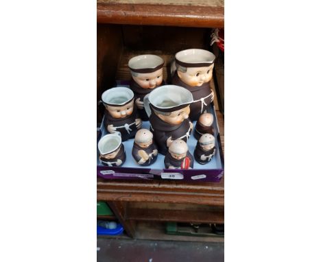 9 Goebel/Hummel monks.