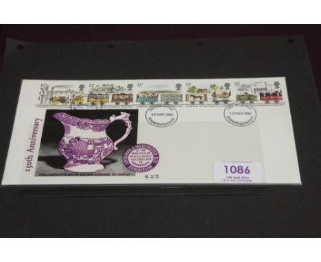 GB 1980 LIVERPOOL &amp; MANCHESTER RAILWAYS, FDC, THE BIG FOUR, BOURNEMOUTH &amp; POOLE CANX   Elusive cover with this partic