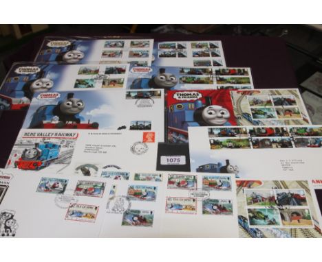 GB &amp; IOM COLLECTION OF THOMAS THE TANK ENGINE COVERS, BUCKINGHAM ETC    Range of first day covers, and odd event cover wi