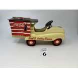XONEX 1:3 SCALE DIECAST RARE COCA-COLA PEDAL CAR