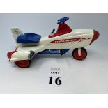 XONEX 1:3 SCALE DIECAST ATOMIC MISSILE PEDAL CAR