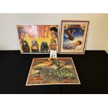 METAL LIONEL TRAIN ADVERTISEMENTS