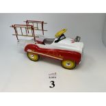 XONEX 1:3 SCALE DIECAST FIRE DEPT PEDAL CAR