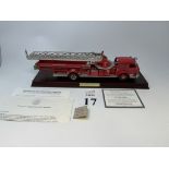 FRANKLIN MINT AMERICAN LAFRANCE SER, 700 FIRE ENG