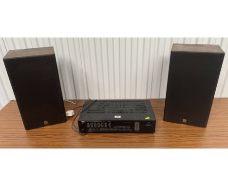 Yamaha Stereo Amplifier A-09 and speaker