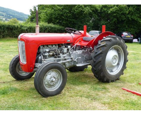 A 1959 Massey Ferguson FE35 Tractor, engine has re-ground crankshaft, new liners, pistons and rings, small ends, head skimmed