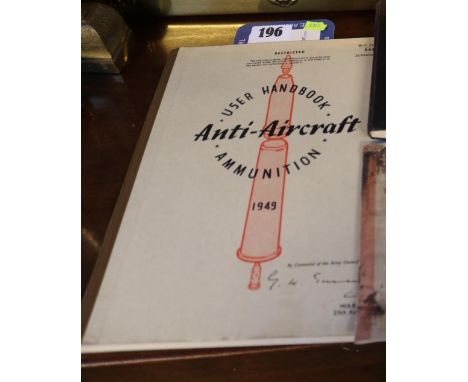 Anti-Aircraft Ammunition 1949 User Handbook War Office 25th August 1949 Restricted 