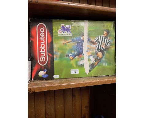 A boxed Subbuteo set. 