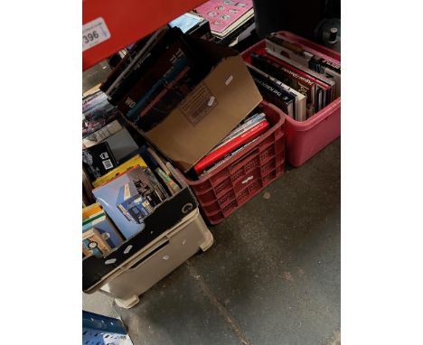 5 boxes of vintage car books. 