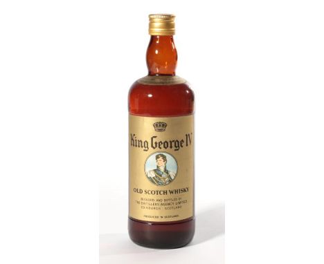 King George IV Old Scotch Whisky 1 bottle 