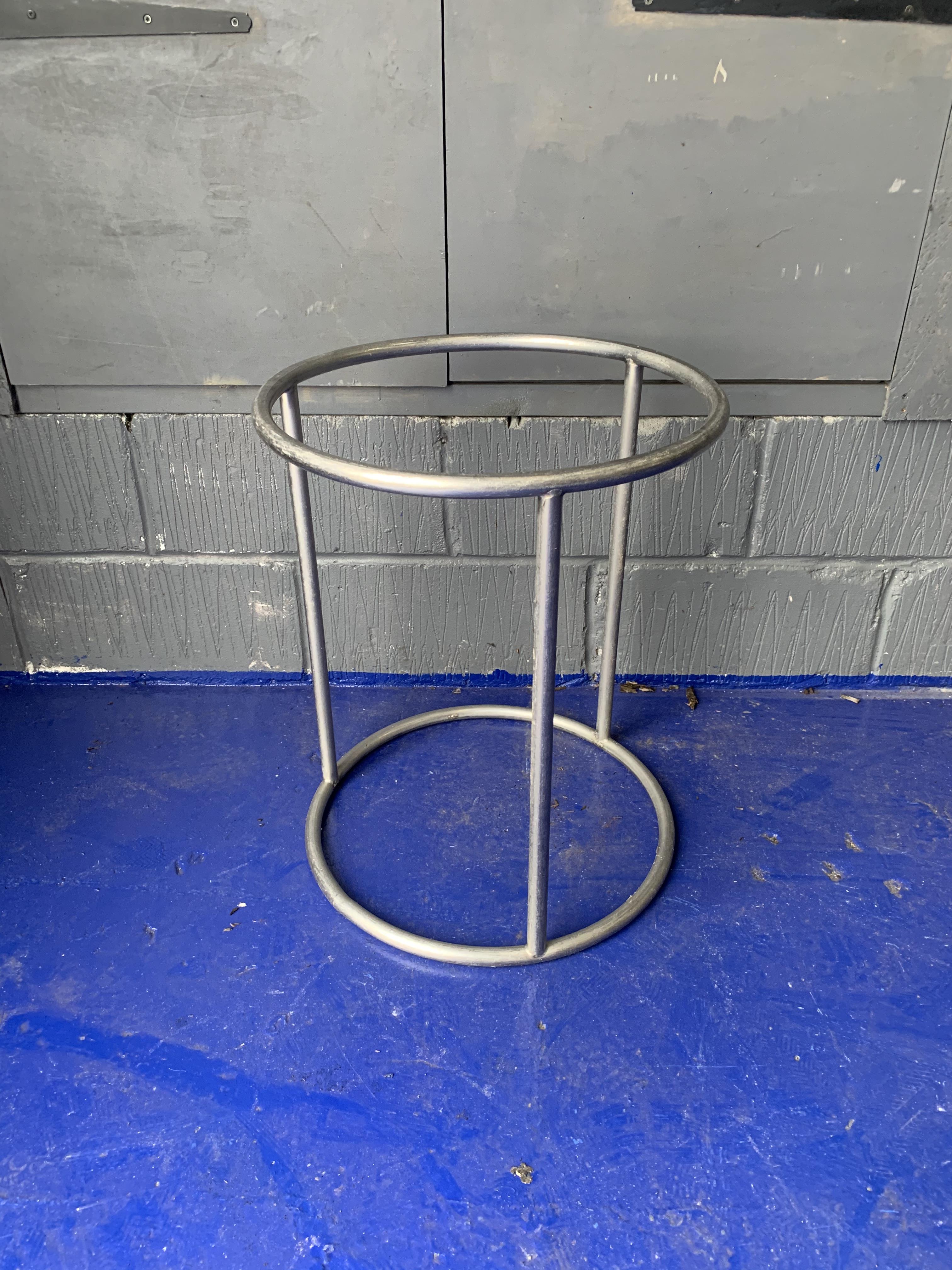 stainless steel production bin holder lift out charge £5