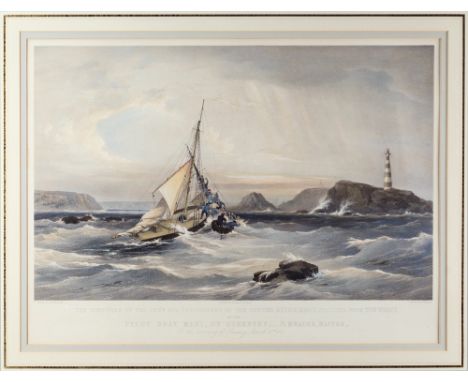 after Paul Jacob Naftel (British, 1817-1891) 'The Survivors of the Crew and Passengers of the Cutter Experiment, Rescued from