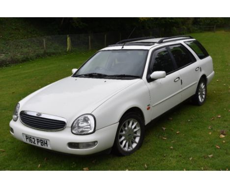 A 1997 Ford Scorpio Ultima TD estate, registration number P162 PBH, chassis number WF0NXXGAGNTS52009, engine number TS52009, 