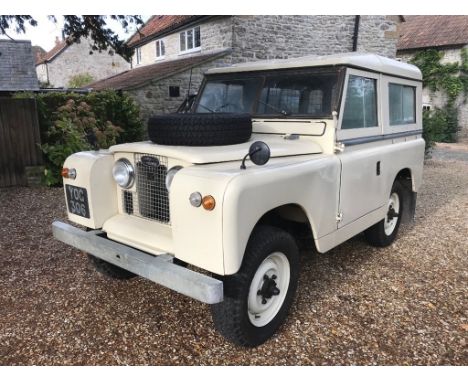 A 1958 Land Rover Series II 88 inch SWB Station Wagon, registration number YOG 306, chassis number 1428-00002, engine number 