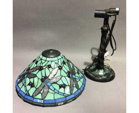 A Tiffany style lamp
