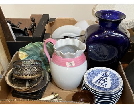 A collection of Royal Copenhagen plates, other ceramics, a small quantity of plate etc.