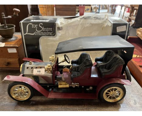 A Mamod live steam limousine