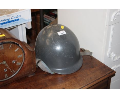An American helmet