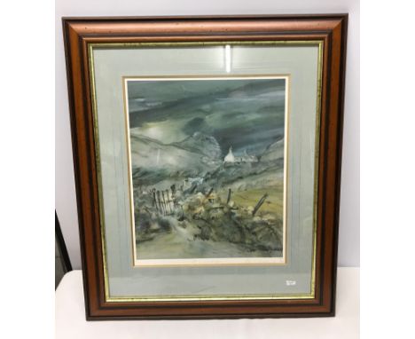 Signed limited edition print 'Moonlight' by Gillian McDonald.