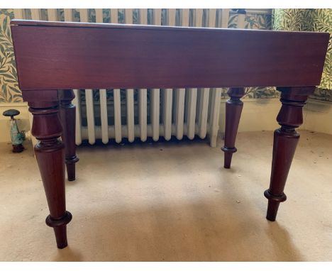 A 19thC mahogany bidet with white ceramic liner. 61 w x 37 d x 48cms h,Condition ReportGood condition.