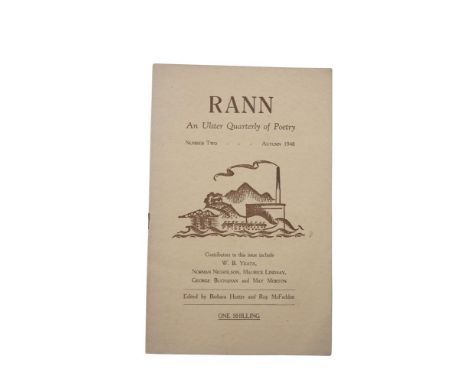 YEATS, W.B.The other cheated deadFirst and only publication of the last of Yeats’ poems in memory of Major Robert Gregory, ‘R