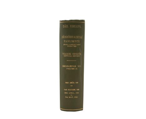 SACKING OF SAM MAGUIRE.   Dáil Éireann Parliamentary Debates, Official Report, Vol. XV, April-May 1926, reporting at cols. 13