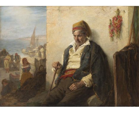 Erskine Nicol RSA ARA (1825-1904)Past WorkOil on canvas, 100 x 133cm (39¼ x 52¼'')SignedExhibited: The Royal Academy, 1873.Er