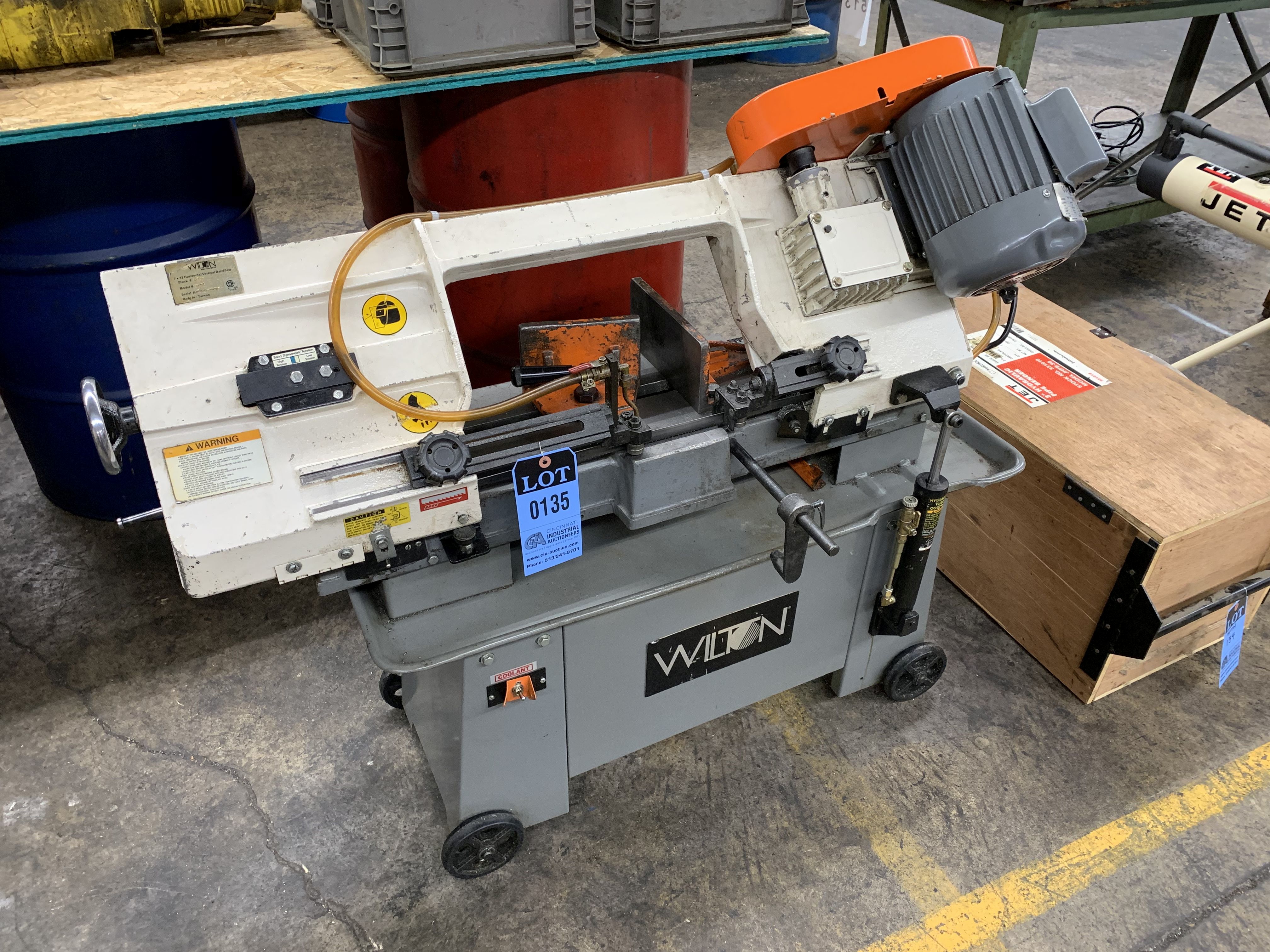 7" X 12" WILTON MODEL 3410 HORIZONTAL / VERTICAL BAND SAW