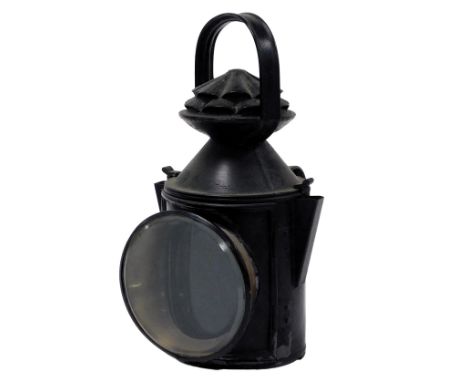 An London and North East Railway Waddington 7 railway lamp, by T Knight and Company, York, number 5880, 32cm high.