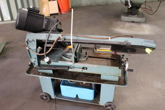 TURNPRO 7" HORIZONTAL BAND SAW, 1 HP, MODEL 01712058, S/N 14114038