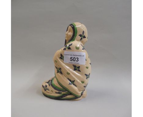 Ashtead pottery figure ' Eastern Lady ', M37 designed by Phoebe Stabler, 14cms highExcellent condition. No chips or cracks 