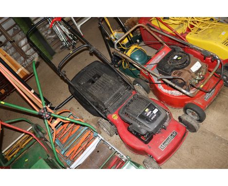 A Mountfield petrol rotary lawnmower with Briggs & Stratton HP470 engine