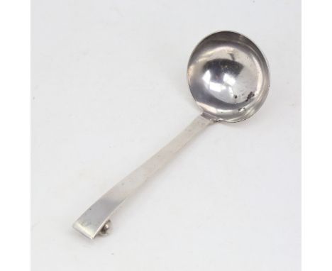GEORG JENSEN - a Vintage Danish sterling silver ladle, model no. 13, import hallmarks London 1934, length 17cm, 2.7ozNo obvio