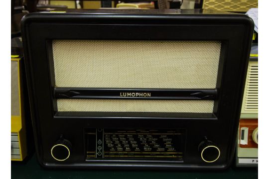 Lumophon Wd310 Radio Made In Nurnberg Germany In 1949 29 X 36 X 19cm