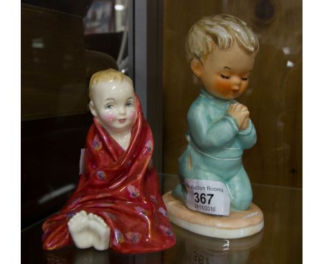 GOEBEL FIGURE + DOULTON FIGURE OF BOY