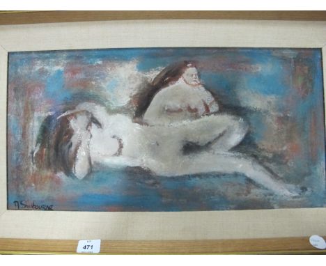 ANITA SHELBOURNE R.H.A
Female Nude Studies
Mixed Media on Board
Signed Lower Left
29cm x 57cm